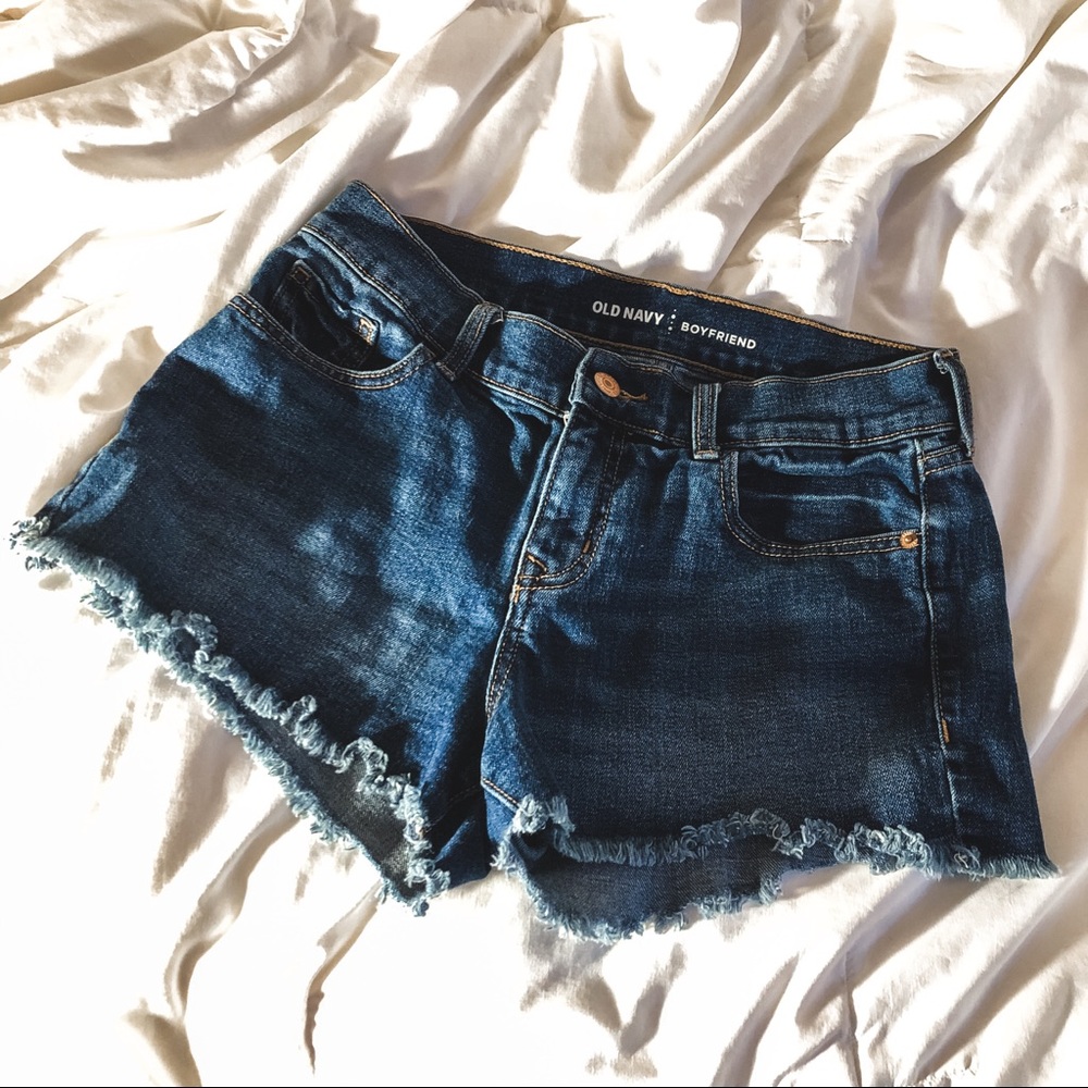 Old Navy Boyfriend Denim Shorts Size 4
